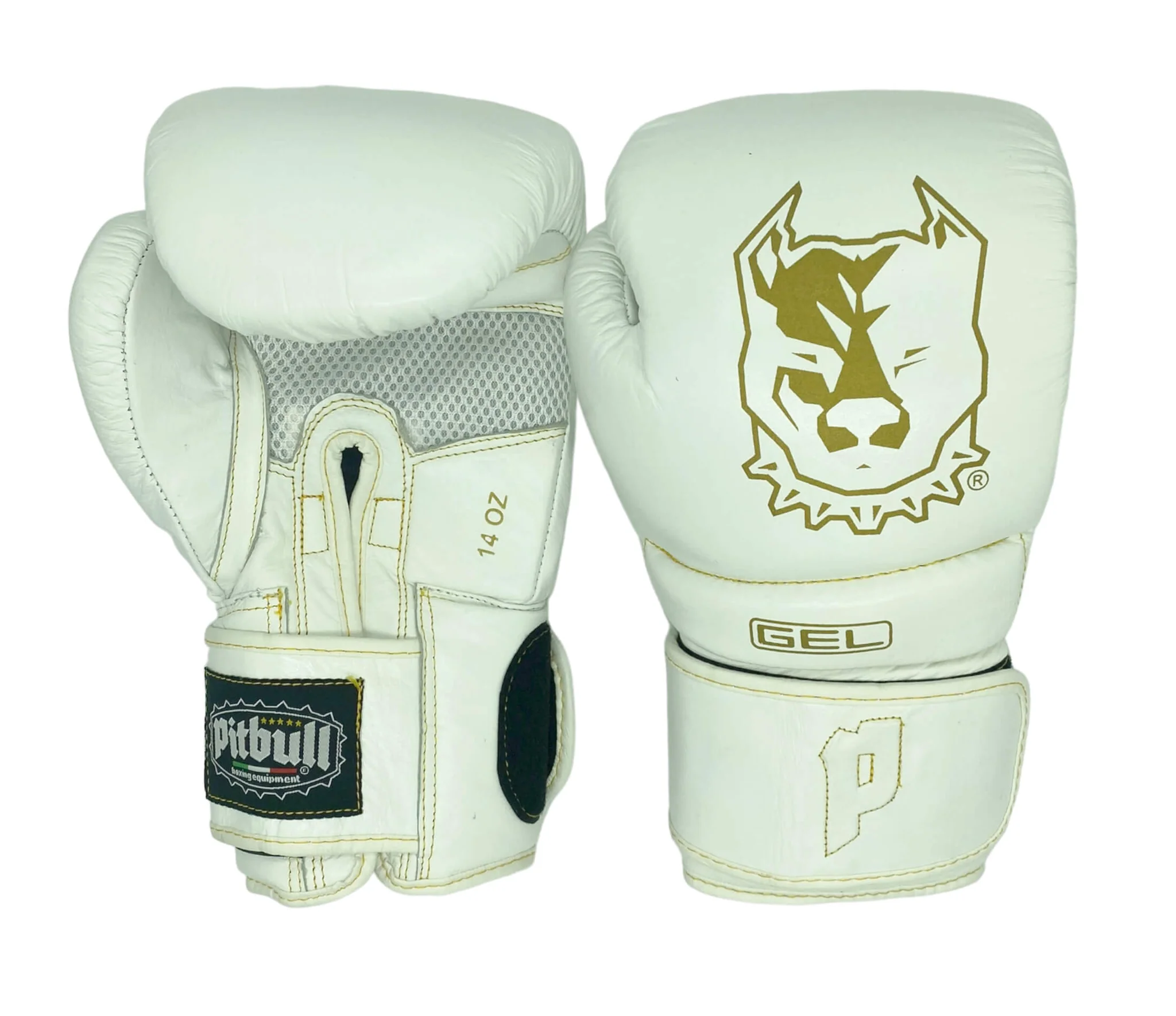 Boksarske rokavice Prostyle Trainer Gel Bianco 16 oz